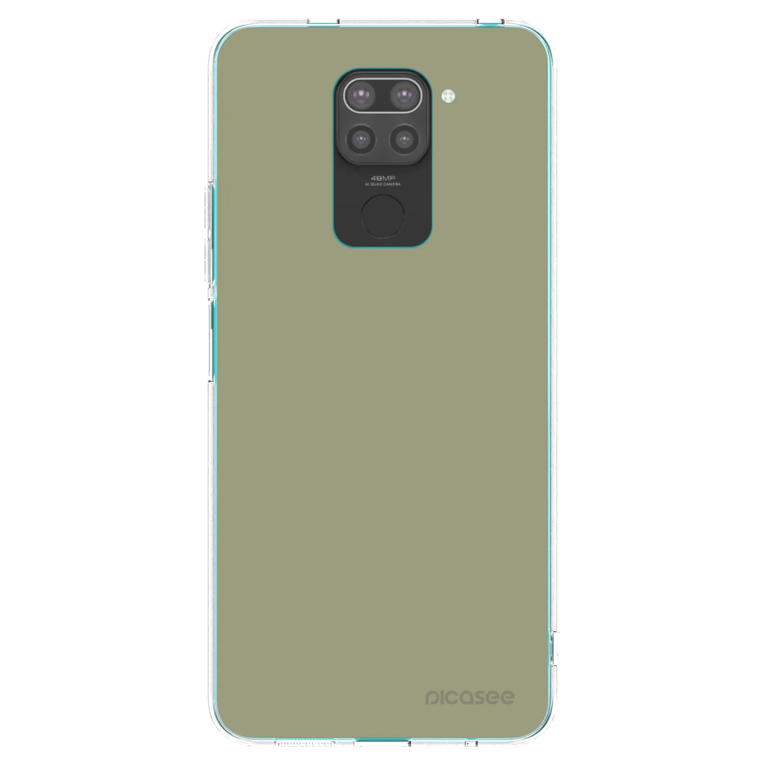 Picasee silikonski črni ovitek za Xiaomi Redmi Note 9 - Dewy Dawn