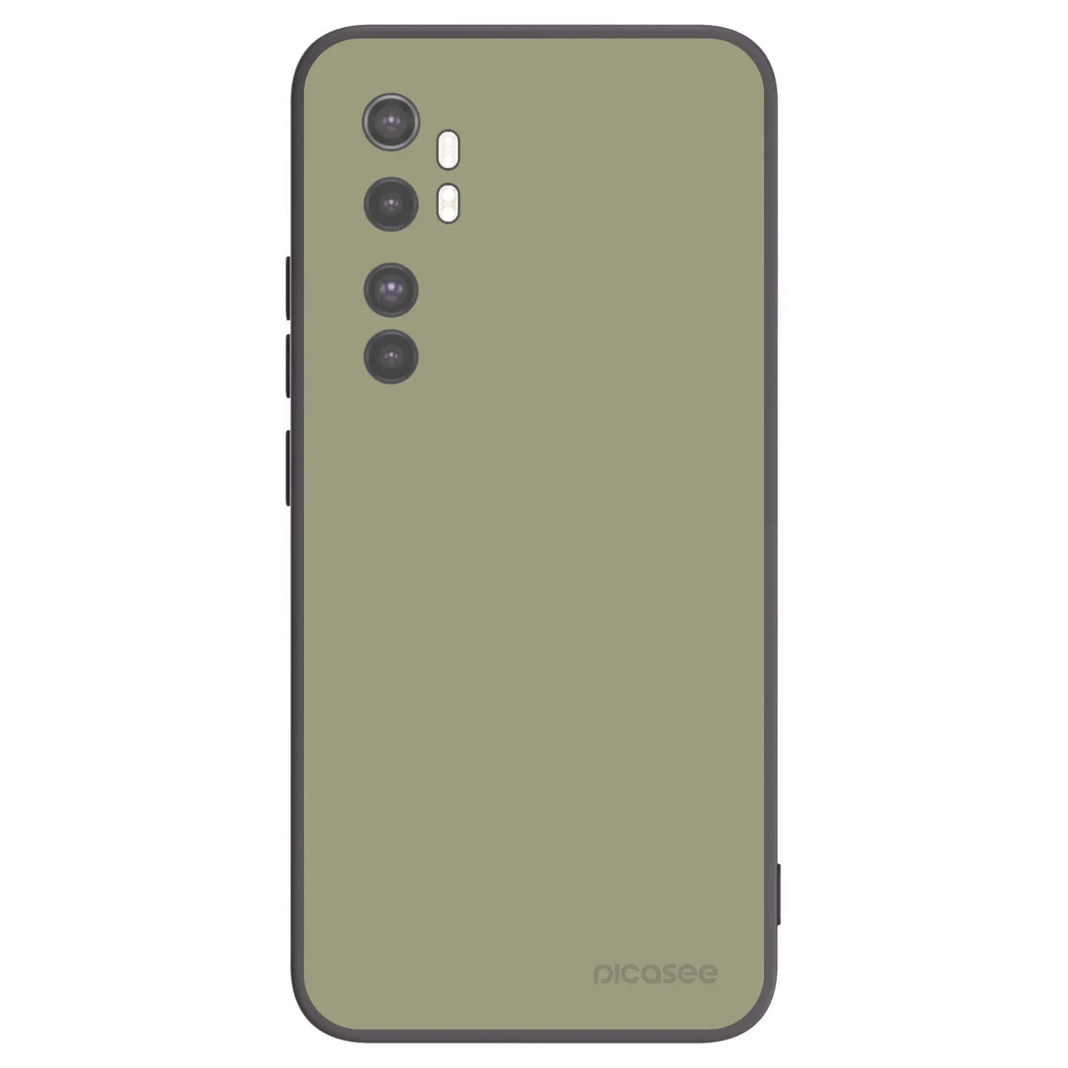 Picasee silikonski črni ovitek za Xiaomi Mi Note 10 Lite - Dewy Dawn
