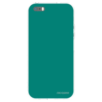 Picasee silikonski prozorni ovitek za Apple iPhone 6 Plus/6S Plus - Emerald Mist
