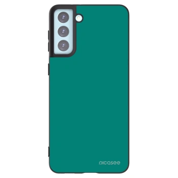 Picasee silikonski črni ovitek za Samsung Galaxy S21+ 5G G996F - Emerald Mist