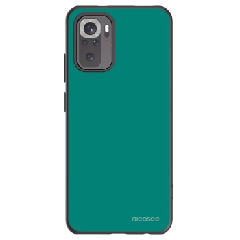 Picasee silikonski črni ovitek za Xiaomi Redmi Note 10 - Emerald Mist