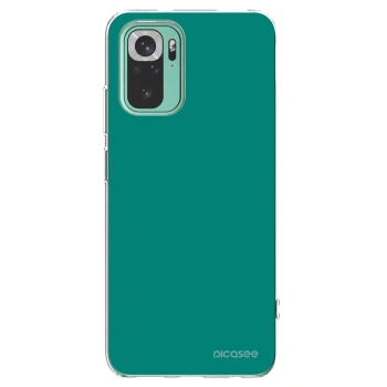 Picasee silikonski prozorni ovitek za Xiaomi Redmi Note 10 Pro - Emerald Mist