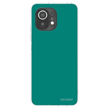 Picasee silikonski prozorni ovitek za Xiaomi Mi 11 - Emerald Mist