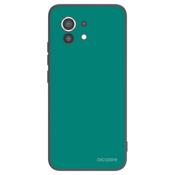 Picasee silikonski črni ovitek za Xiaomi Mi 11 - Emerald Mist