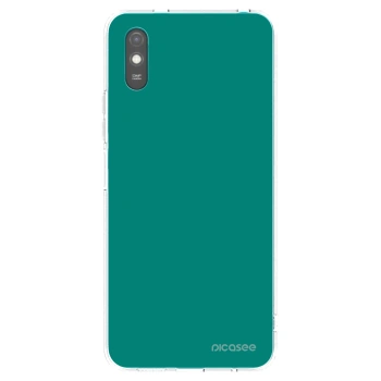 Picasee silikonski prozorni ovitek za Xiaomi Redmi 9AT - Emerald Mist