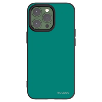 Picasee silikonski črni ovitek za Apple iPhone 13 Pro - Emerald Mist