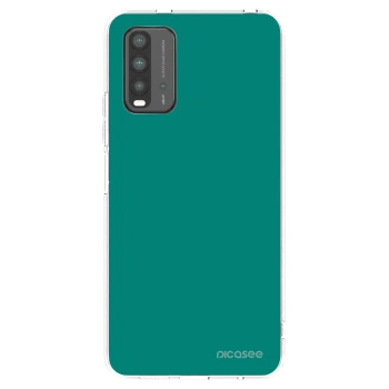 Picasee silikonski črni ovitek za Xiaomi Redmi 9T - Emerald Mist