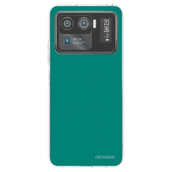 Picasee silikonski prozorni ovitek za Xiaomi Mi 11 Ultra - Emerald Mist
