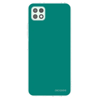 Picasee silikonski prozorni ovitek za Samsung Galaxy A22 A226B 5G - Emerald Mist