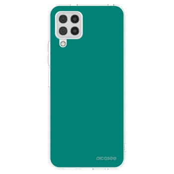 Picasee silikonski prozorni ovitek za Samsung Galaxy A22 A225F 4G - Emerald Mist