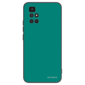 Picasee silikonski črni ovitek za Xiaomi Redmi 10 - Emerald Mist