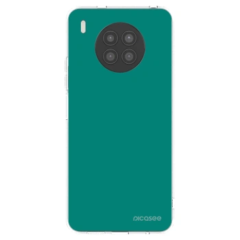 Picasee silikonski prozorni ovitek za Huawei Nova 8i - Emerald Mist