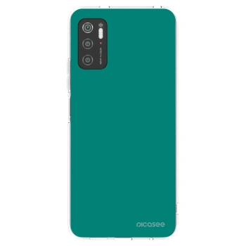 Picasee silikonski prozorni ovitek za Xiaomi Poco M3 Pro 5G - Emerald Mist