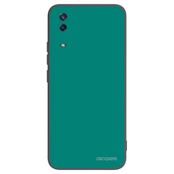 Picasee silikonski črni ovitek za Vivo Y11s - Emerald Mist
