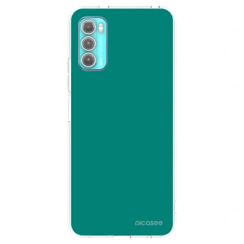Picasee silikonski prozorni ovitek za Motorola Moto G60 - Emerald Mist