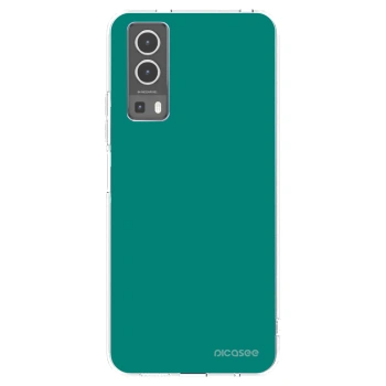 Picasee silikonski prozorni ovitek za Vivo Y72 5G - Emerald Mist