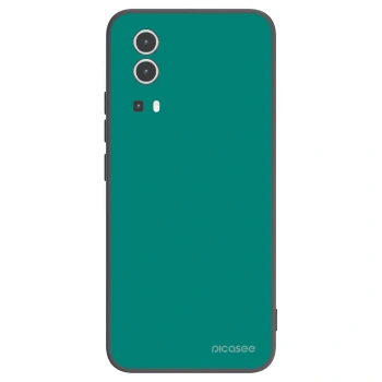 Picasee silikonski črni ovitek za Vivo Y72 5G - Emerald Mist