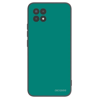 Picasee silikonski črni ovitek za Realme 8i - Emerald Mist