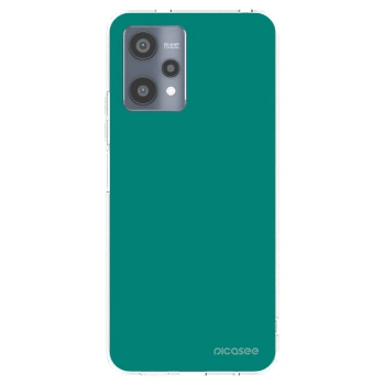 Picasee silikonski prozorni ovitek za Realme 9 Pro 5G - Emerald Mist