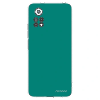 Picasee silikonski prozorni ovitek za Xiaomi Poco X4 Pro 5G - Emerald Mist