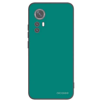 Picasee silikonski črni ovitek za Xiaomi 12 - Emerald Mist