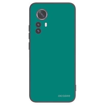 Picasee silikonski črni ovitek za Xiaomi 12 Pro - Emerald Mist