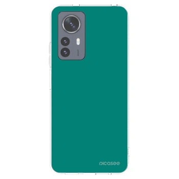 Picasee silikonski prozorni ovitek za Xiaomi 12 Pro - Emerald Mist