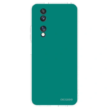 Picasee silikonski prozorni ovitek za Honor 70 - Emerald Mist