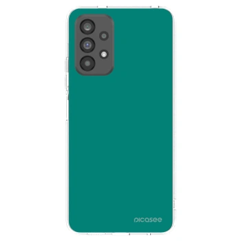 Picasee silikonski prozorni ovitek za Samsung Galaxy A73 5G - Emerald Mist