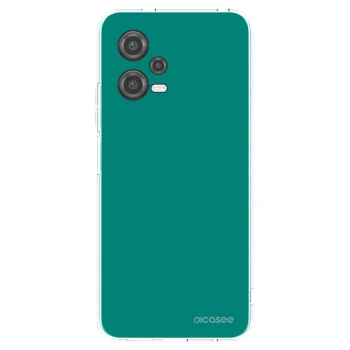 Picasee silikonski prozorni ovitek za Xiaomi Poco X5 - Emerald Mist