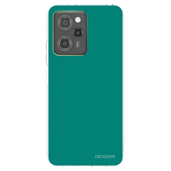 Picasee silikonski prozorni ovitek za Xiaomi Poco X5 Pro - Emerald Mist