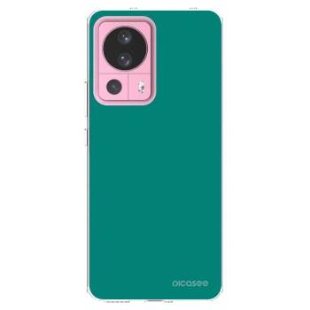 Picasee silikonski prozorni ovitek za Xiaomi 13 Lite - Emerald Mist