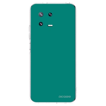 Picasee silikonski prozorni ovitek za Xiaomi 13 Pro - Emerald Mist