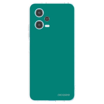 Picasee silikonski prozorni ovitek za Xiaomi Redmi Note 12 5G - Emerald Mist