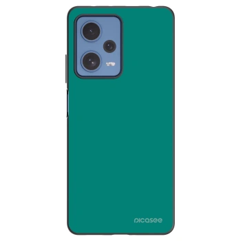 Picasee silikonski črni ovitek za Xiaomi Redmi Note 12 Pro 5G - Emerald Mist