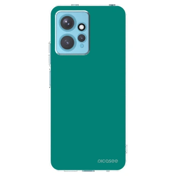 Picasee silikonski prozorni ovitek za Xiaomi Redmi Note 12 4G - Emerald Mist