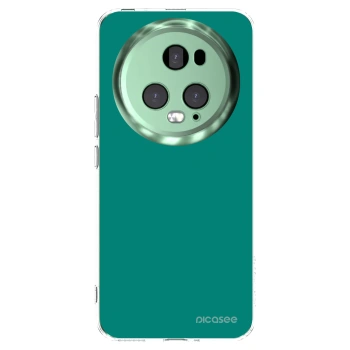 Picasee silikonski prozorni ovitek za Honor Magic5 Pro - Emerald Mist