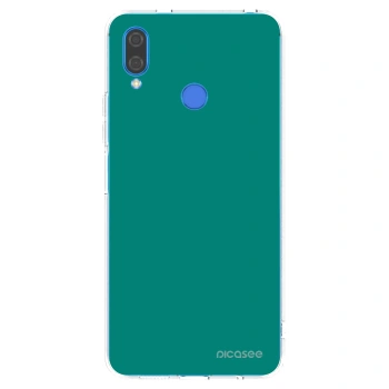 Picasee silikonski prozorni ovitek za Huawei Nova 3 - Emerald Mist