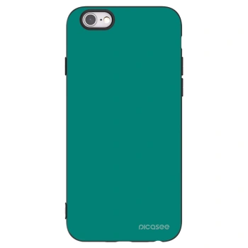 Picasee silikonski črni ovitek za Apple iPhone 6/6S - Emerald Mist