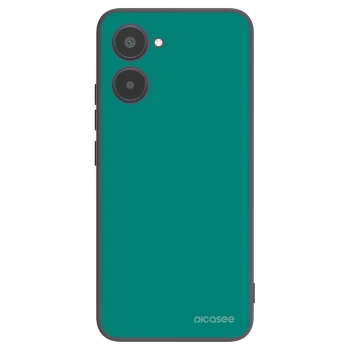 Picasee silikonski črni ovitek za Realme 10 4G - Emerald Mist