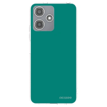 Picasee silikonski prozorni ovitek za Xiaomi Redmi 12 5G - Emerald Mist