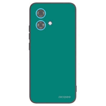 Picasee silikonski črni ovitek za Motorola Edge 40 Neo - Emerald Mist