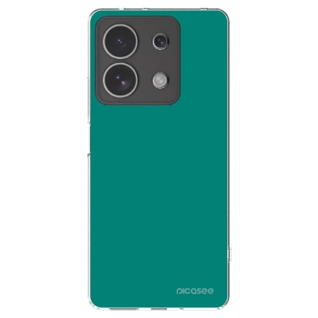Picasee silikonski prozorni ovitek za Xiaomi Redmi Note 13 4G - Emerald Mist