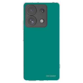 Picasee silikonski prozorni ovitek za Xiaomi Redmi Note 13 Pro 4G - Emerald Mist