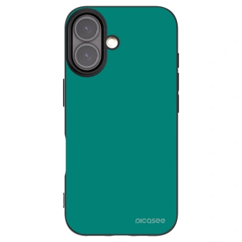 Picasee silikonski črni ovitek za Apple iPhone 16 - Emerald Mist