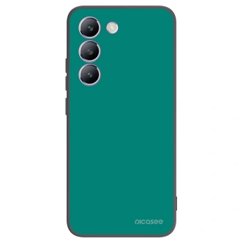 Picasee silikonski črni ovitek za Vivo V40 SE 5G - Emerald Mist