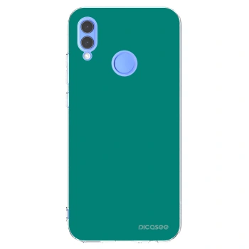 Picasee silikonski prozorni ovitek za Huawei P Smart 2019 - Emerald Mist