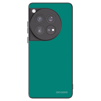 Picasee silikonski črni ovitek za OnePlus 12 5G - Emerald Mist