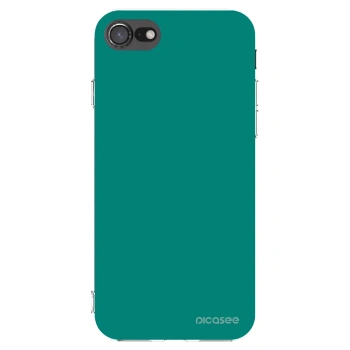 Picasee silikonski prozorni ovitek za Apple iPhone 7 - Emerald Mist