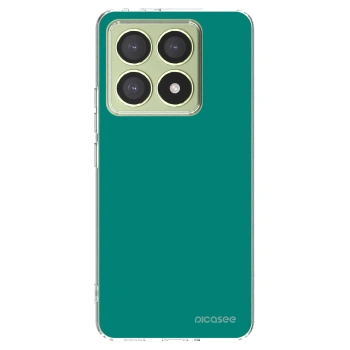 Picasee silikonski prozorni ovitek za Xiaomi 14T - Emerald Mist